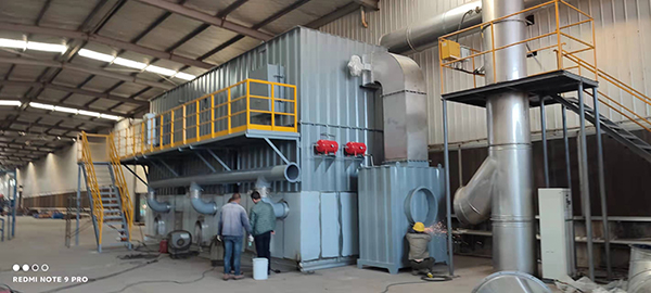 江西某線業(yè)集團(tuán)漆包線廢氣處理